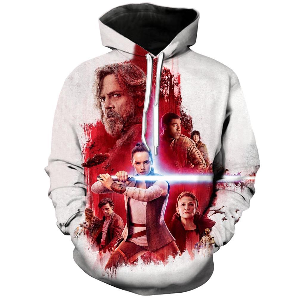 Hope  Star Wars 3D Printed Hoodie