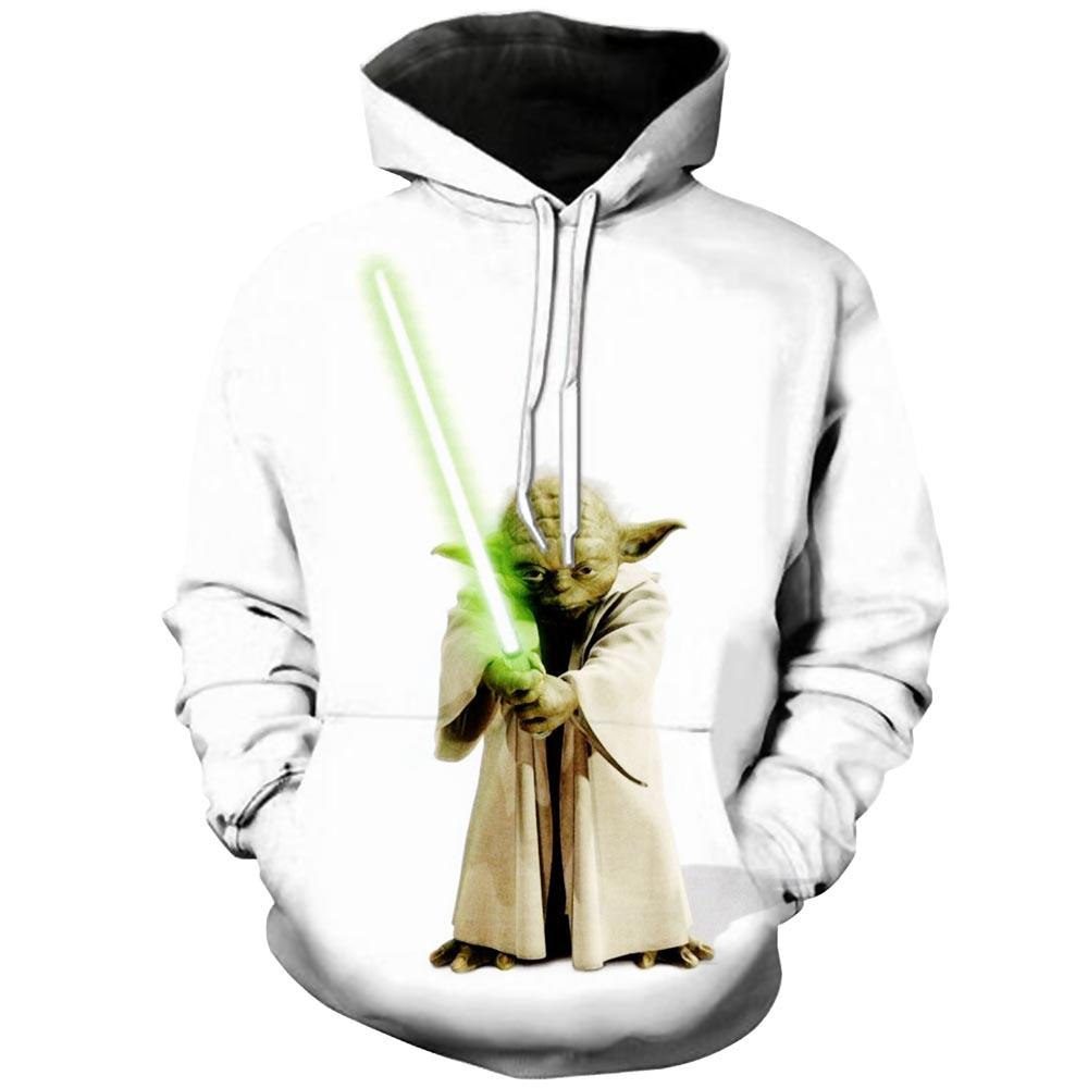 Master Yoda  Star Wars 3D Printed Hoodie