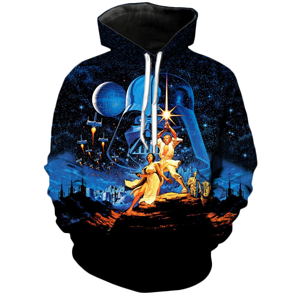 Old School Starwars  Star Wars 3D Printed Hoodie