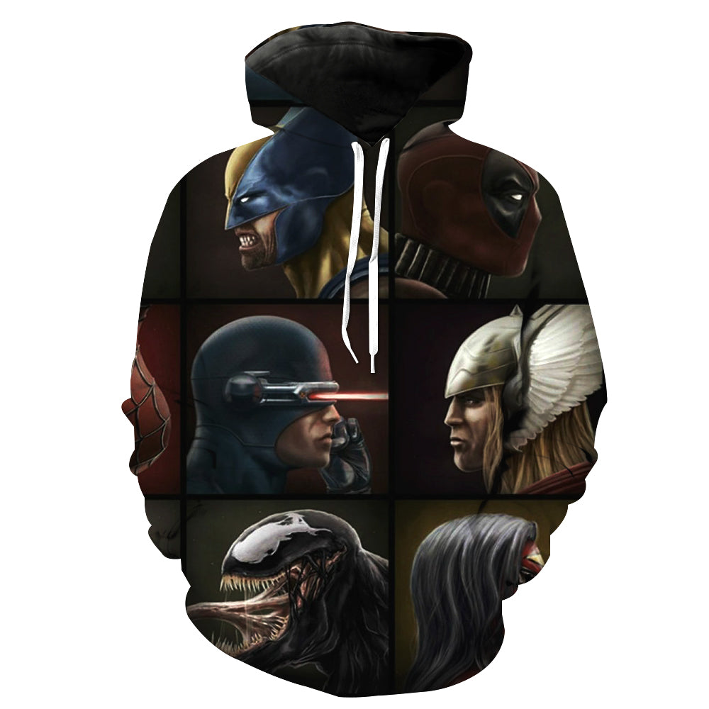 Spiderman Hoodies - Super Hero Series Super Cool 3D Hoodie