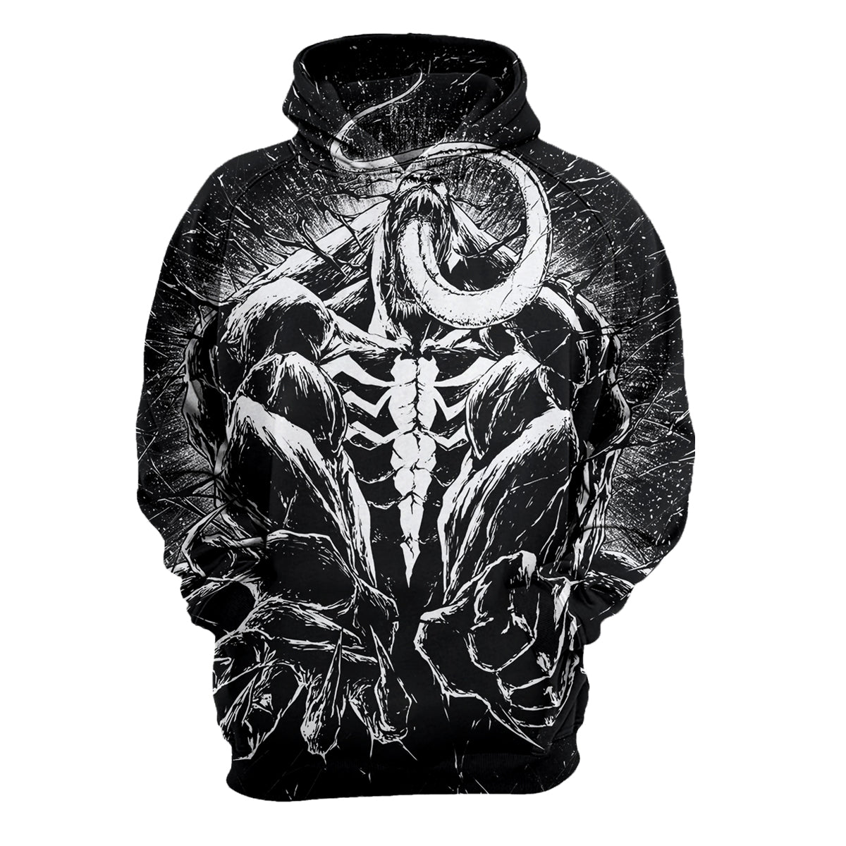 Spiderman Hoodies - Venom Spiderman Series Super Cool 3D Hoodie