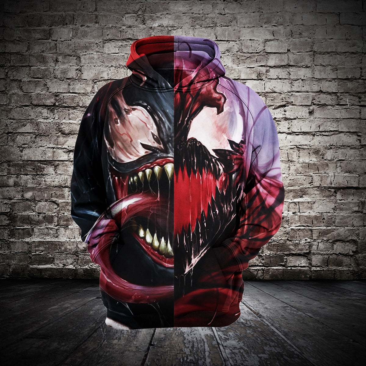 Spiderman Hoodies - Venom Spiderman Series Super hero 3D Hoodie