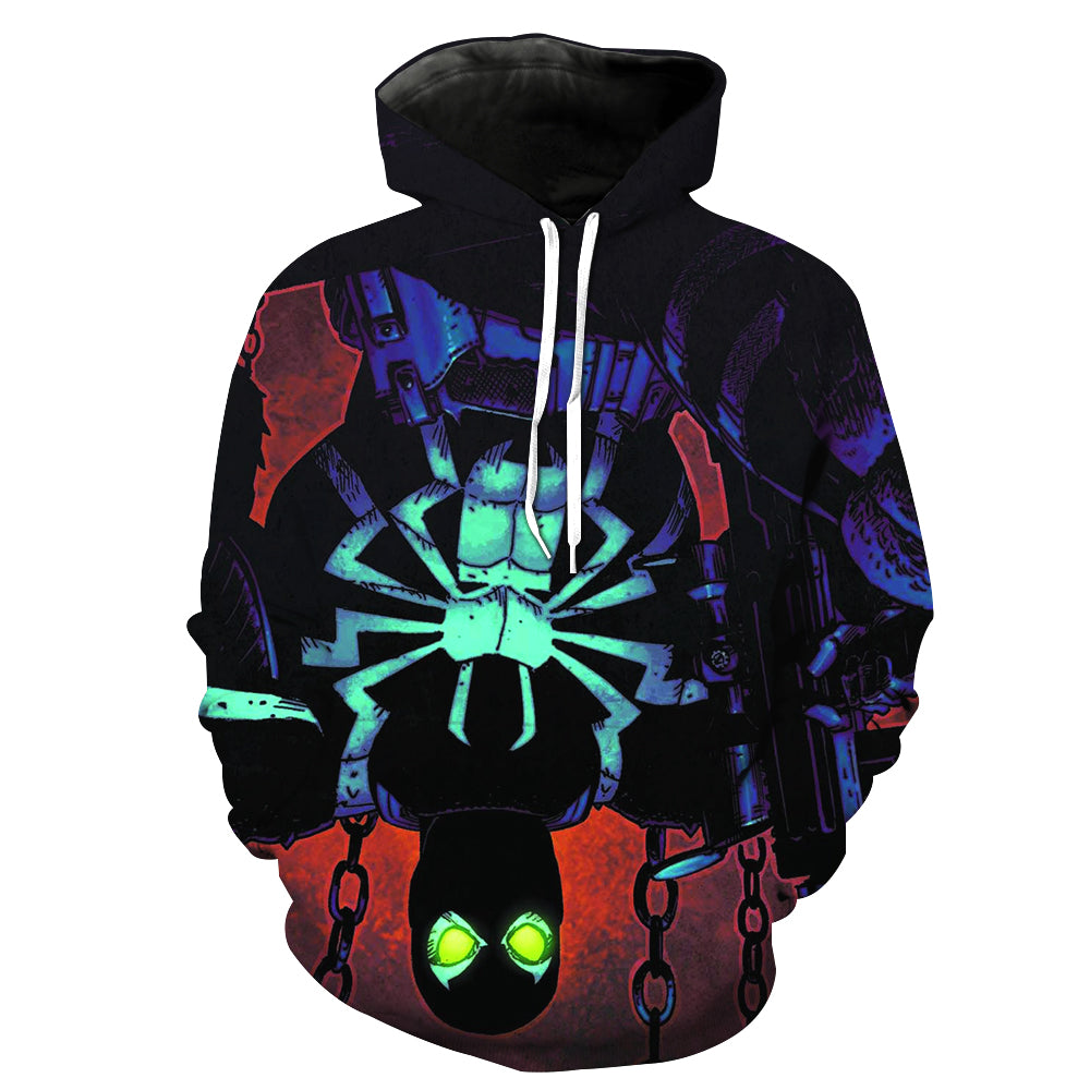 Spiderman Hoodies - Venom Spiderman Venom symbiosis 3D Hoodie