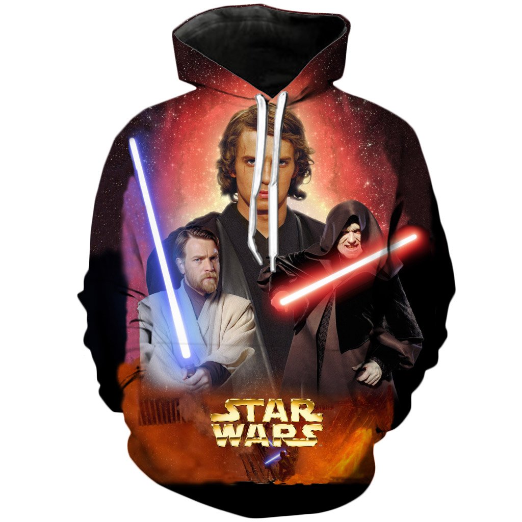 Star Wars Printed 3D Hoodie—— Revenge of the Sith