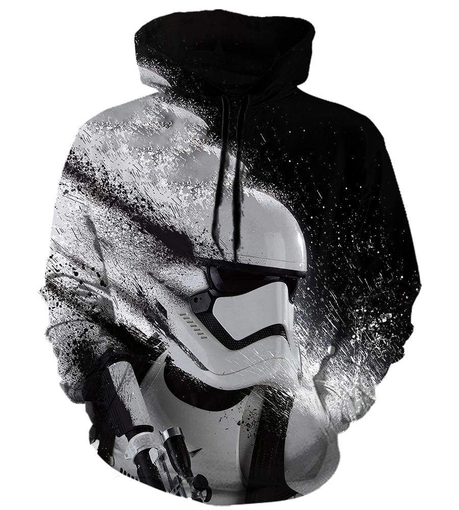 Star Wars Stormtrooper Hoodies - Pullover Black Hoodie