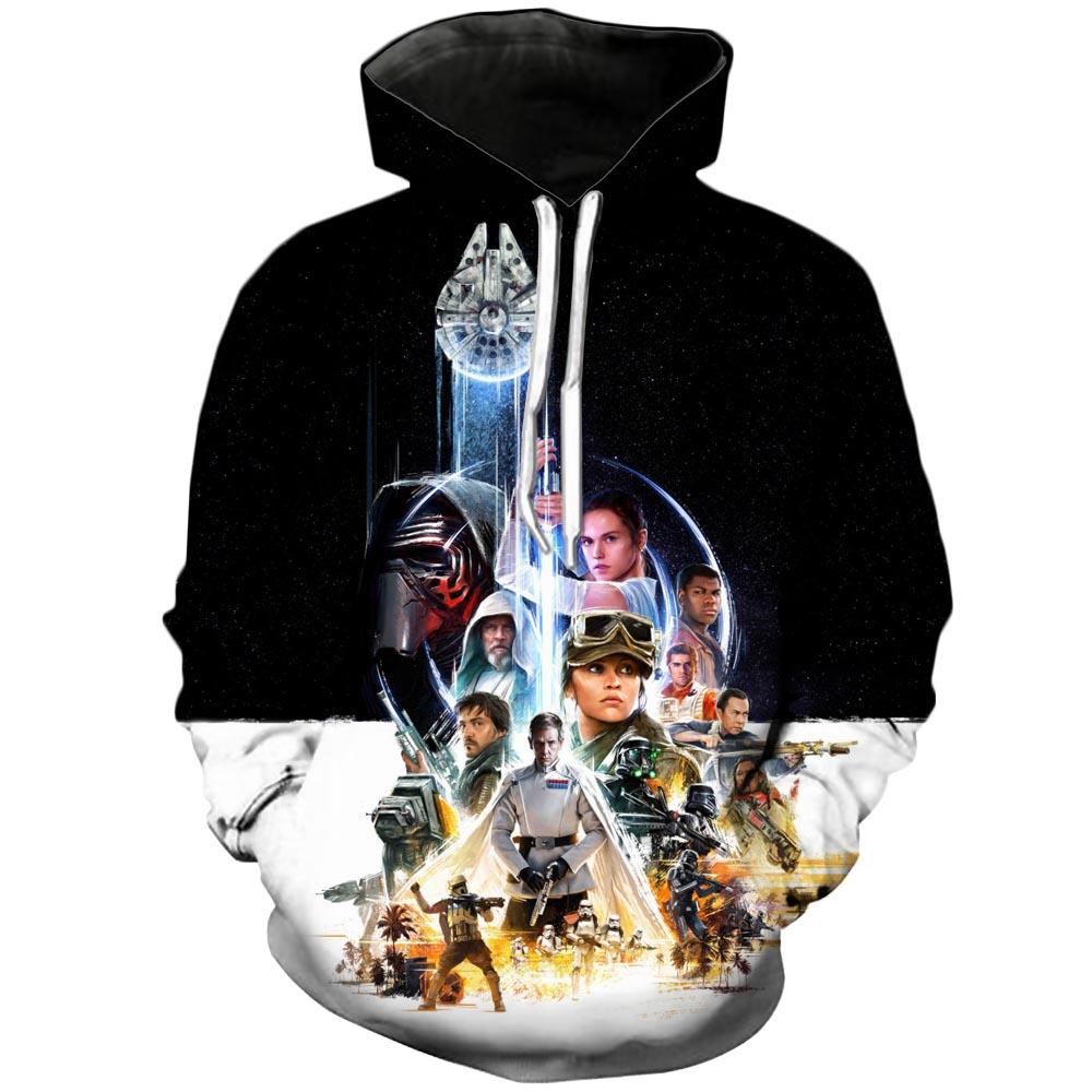 Star Wars Universe Printed 3D Hoodie