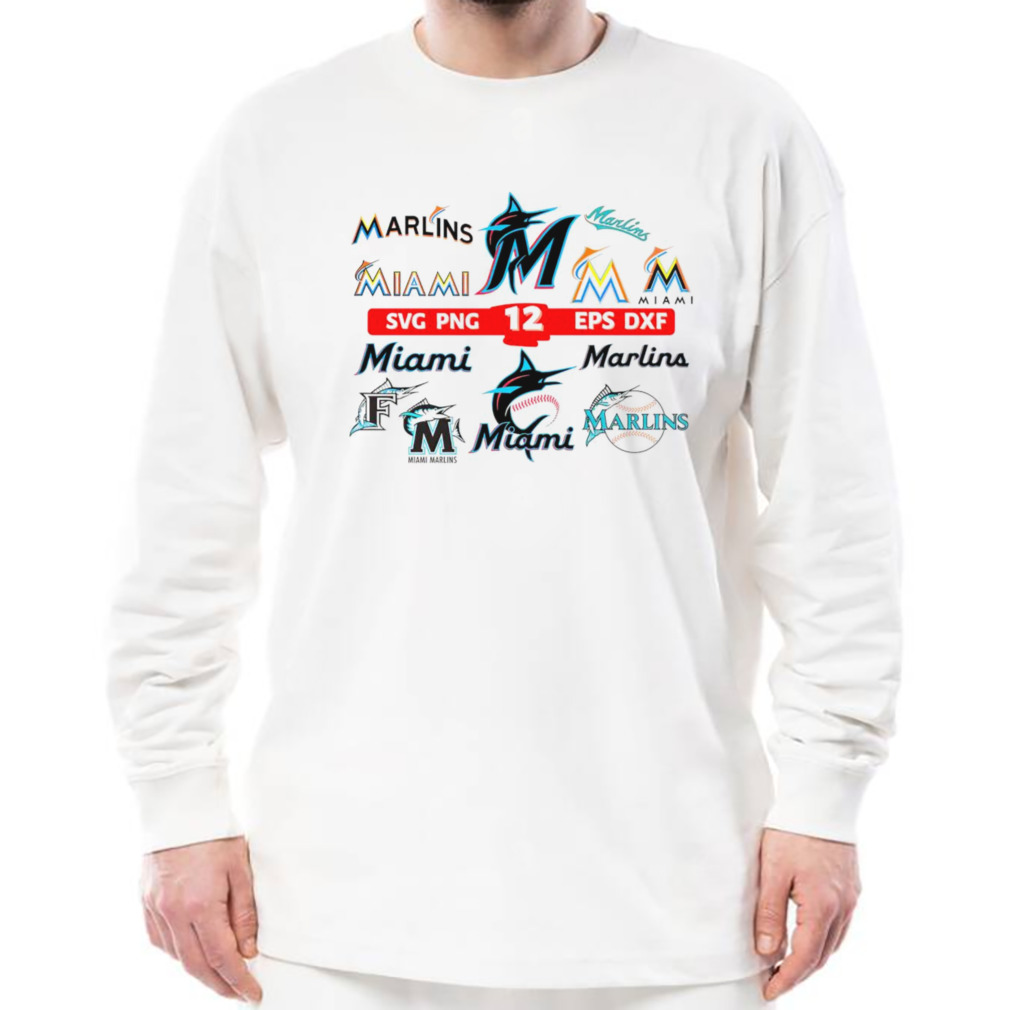 12 Layered Miami Marlins Bundle Shirt - Reallgraphics