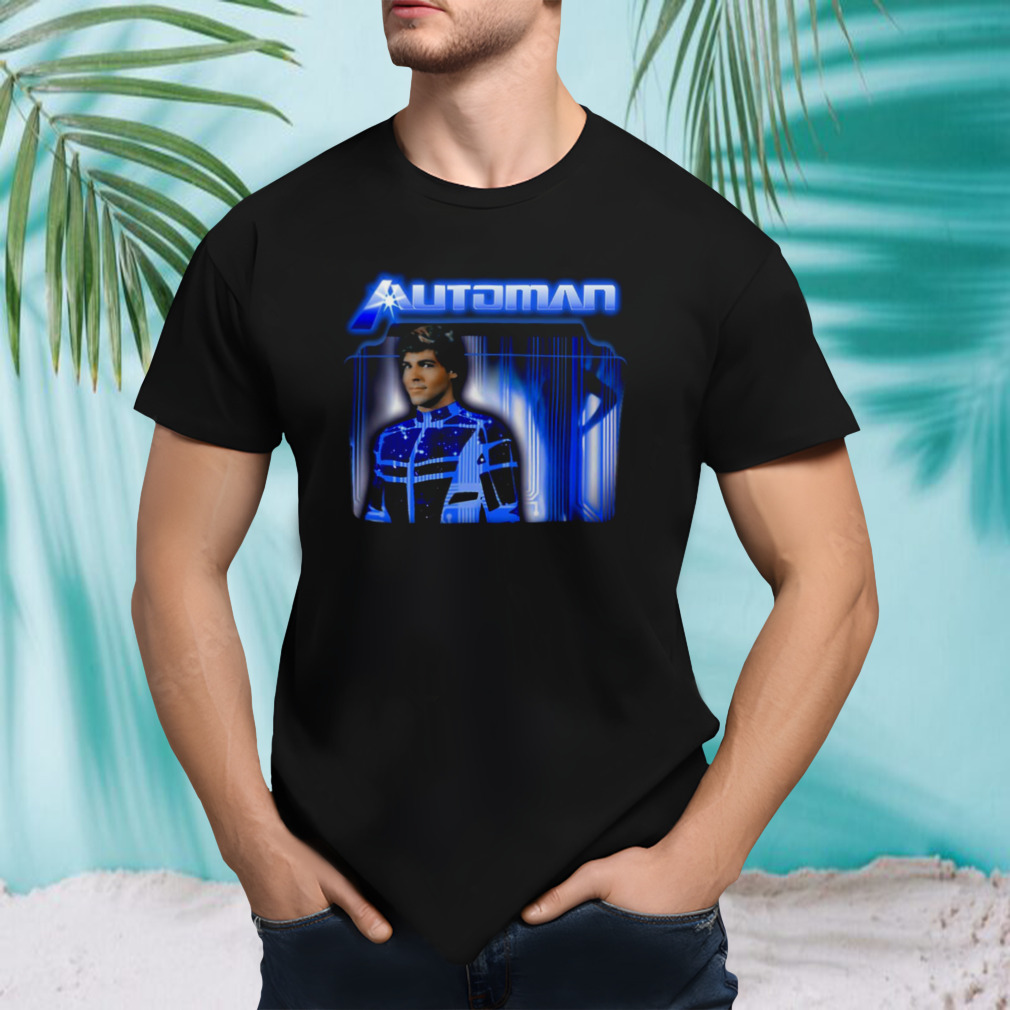 Automan 90s Movie Art shirt