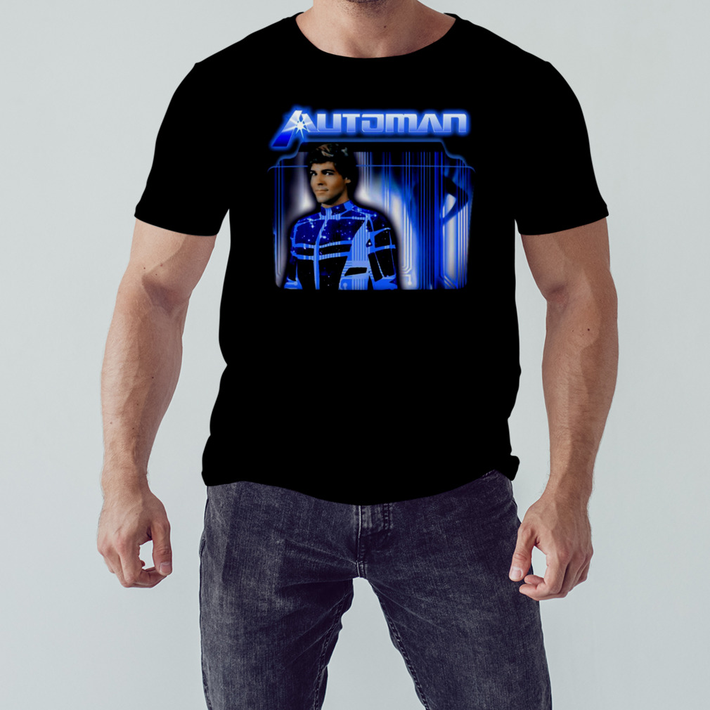 Automan 90s Movie Art shirt
