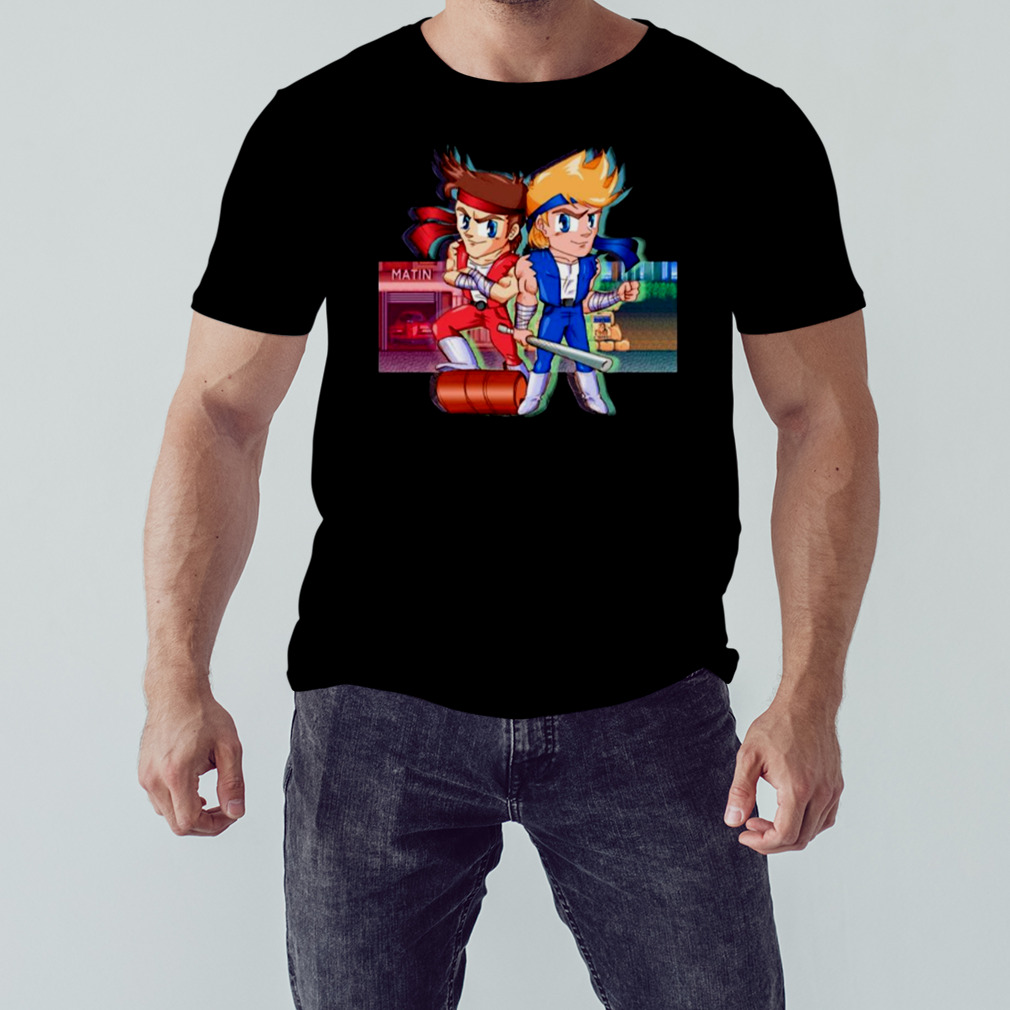 Billy Lee & Jimmy Lee Version 2 Double Dragon shirt