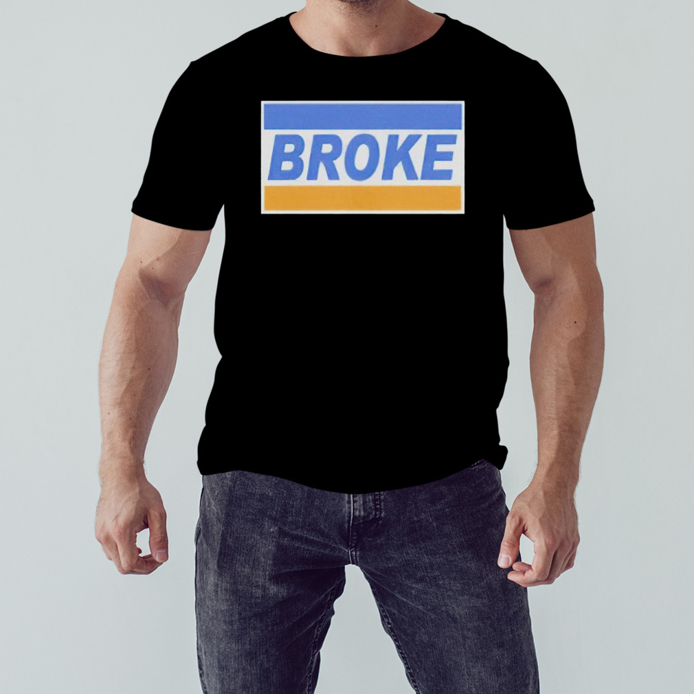 Broke Credit Card Parody shirt