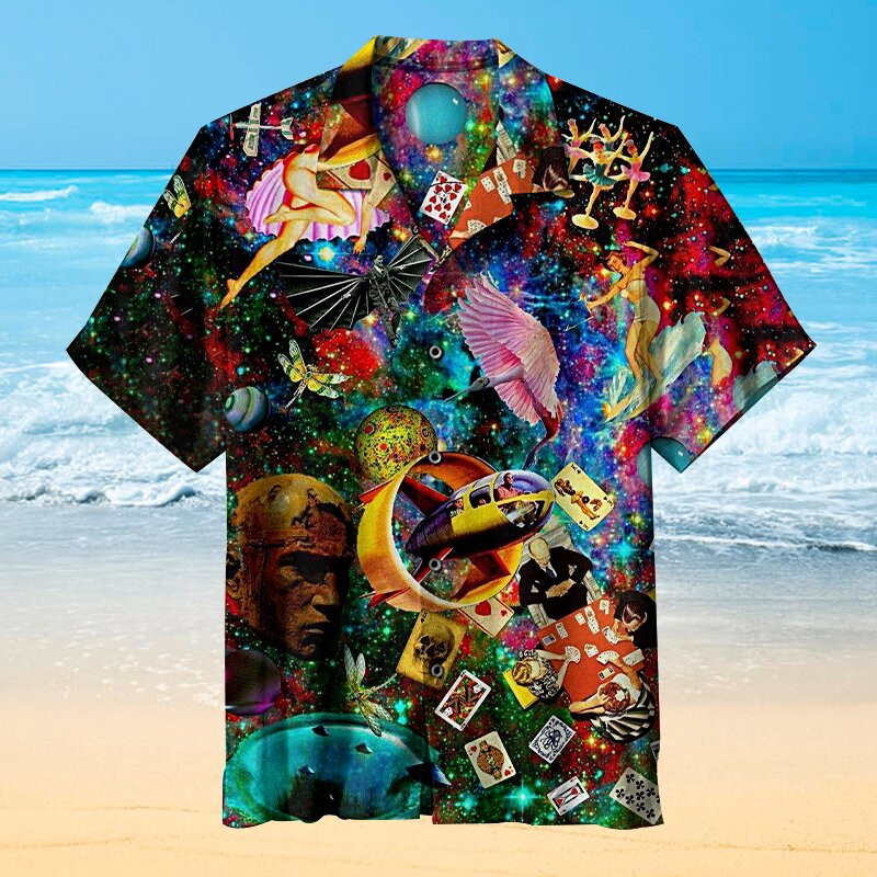 Card Game Hawaiian Shirt