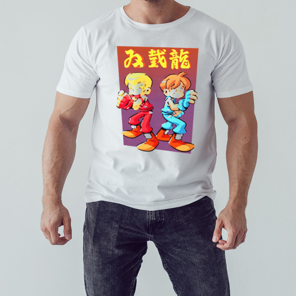 Funny Design Billy & Jimmy Lee’s Double Dragon Tshirt