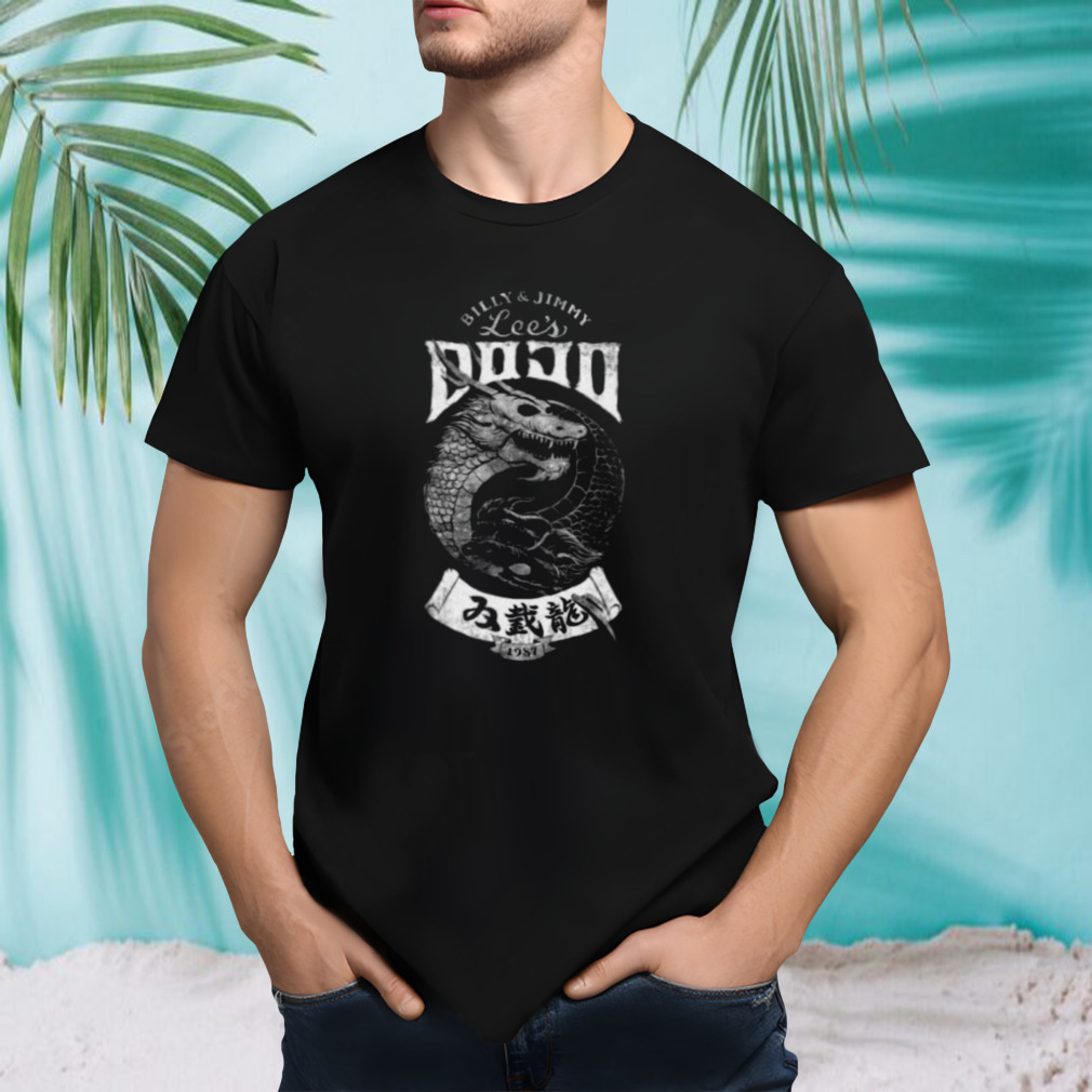 Lee’s Double Dragon Dojo shirt