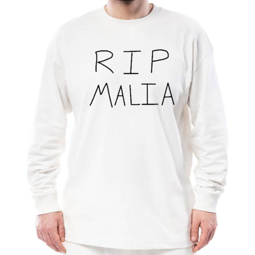 Matt Turner has RIP Malia on his undershirt. In honor of young