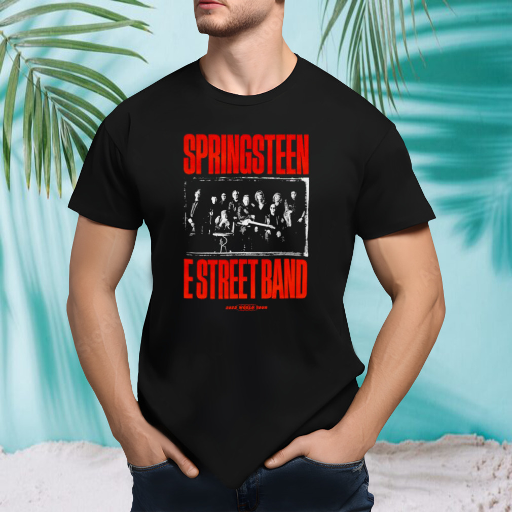 Springsteen and E Street Band 2023 World Tour Photo Shirt