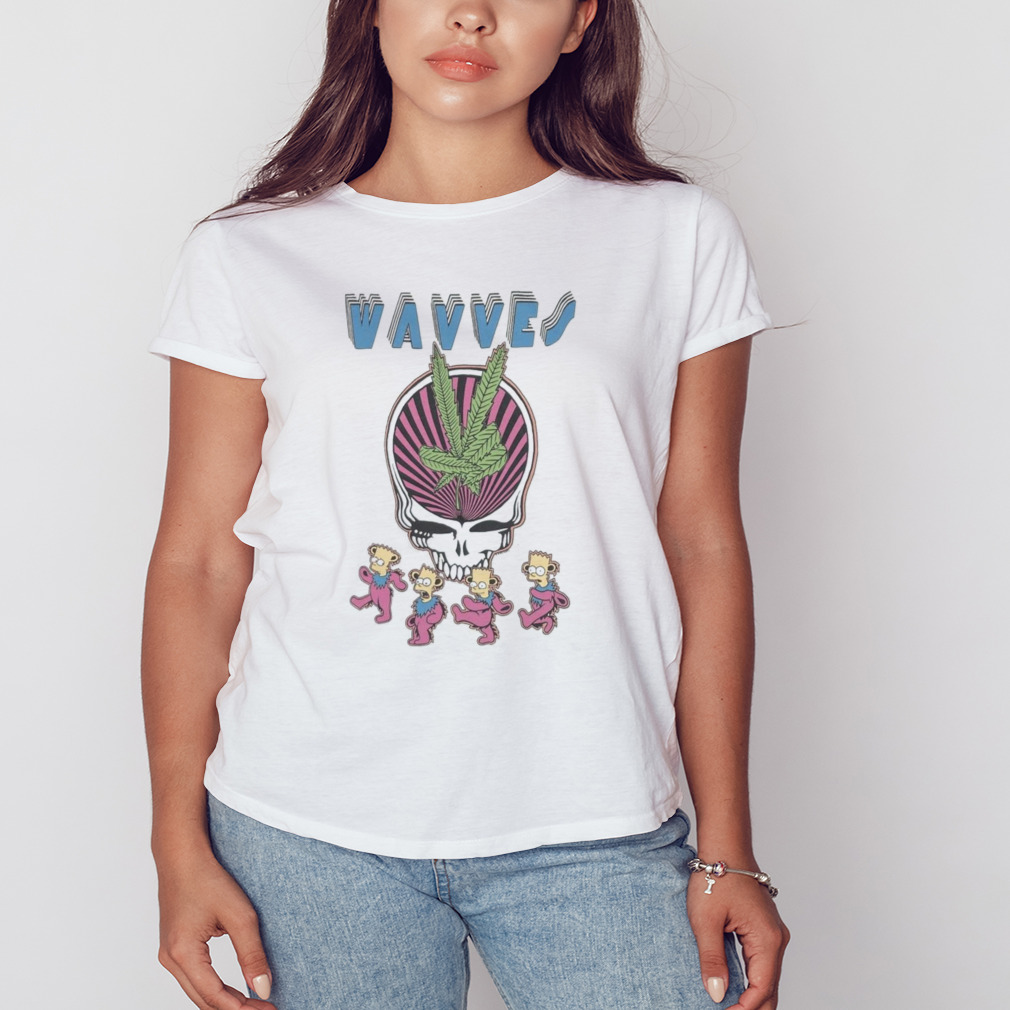 Wavves Deadhead The Grateful Dead Skull Bart Off Shirt - Reallgraphics