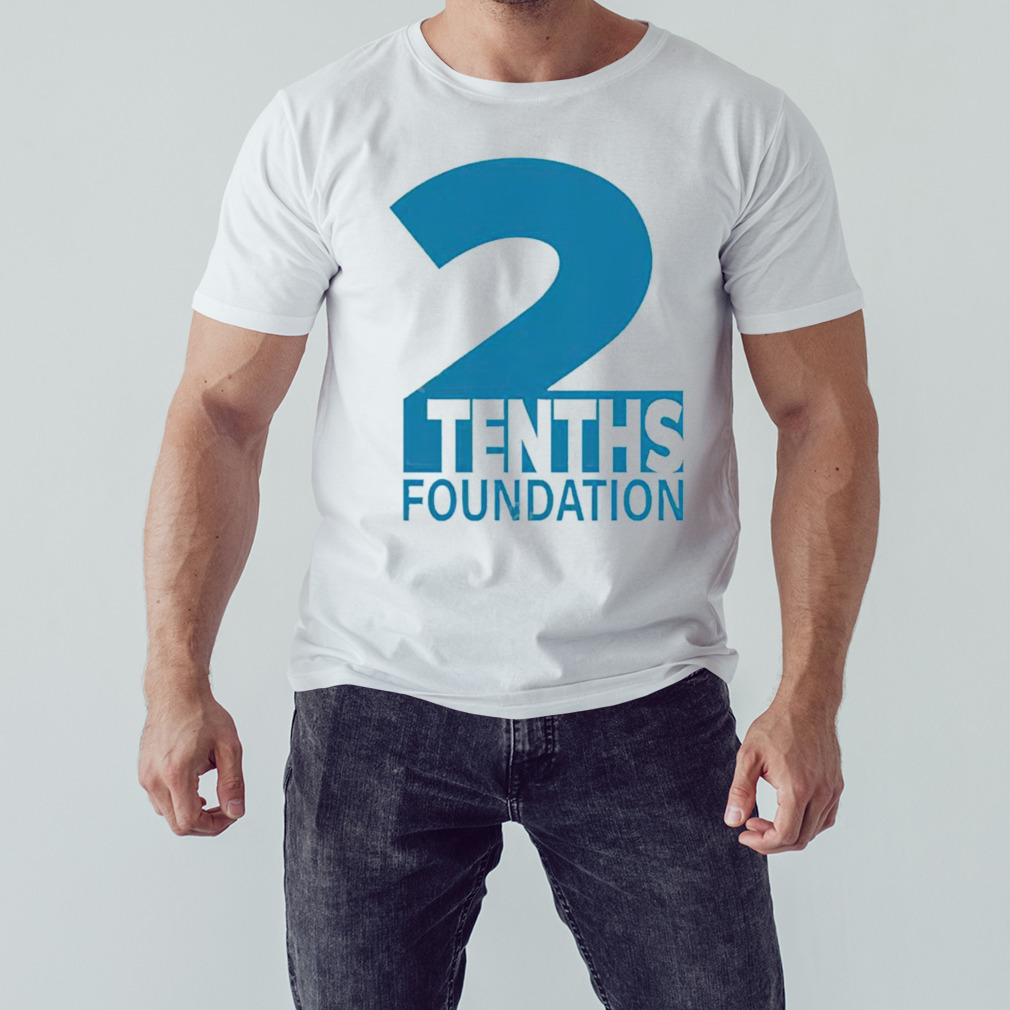 Aaron Donald wearing 2 tenths foundation shirt