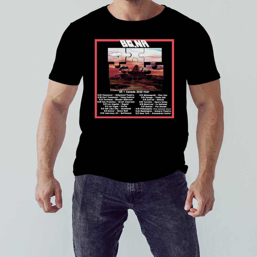 Black Country New Road Tour 2023 poster shirt