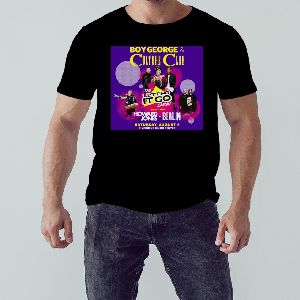 Boy George With Culture Club Tour 2023 poster shirt