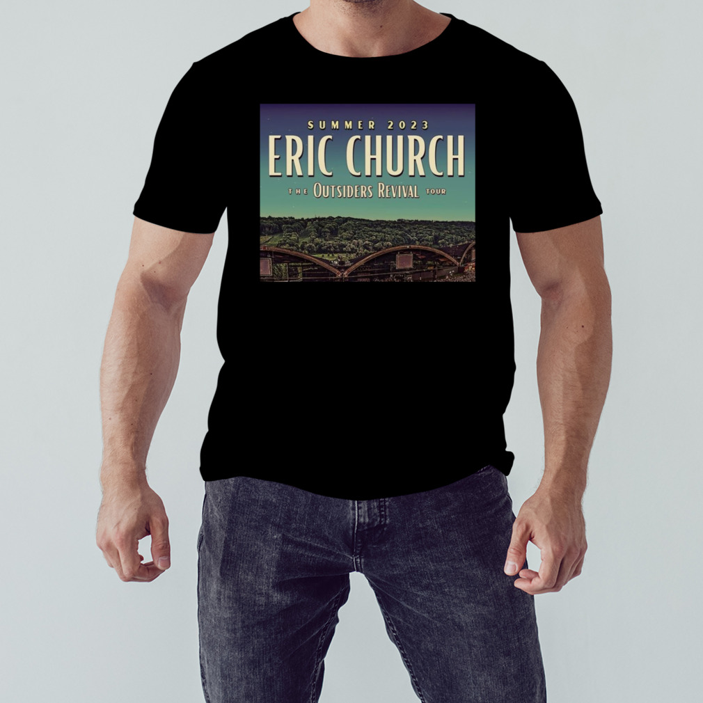 Eric Church tour 2023 poster shirt