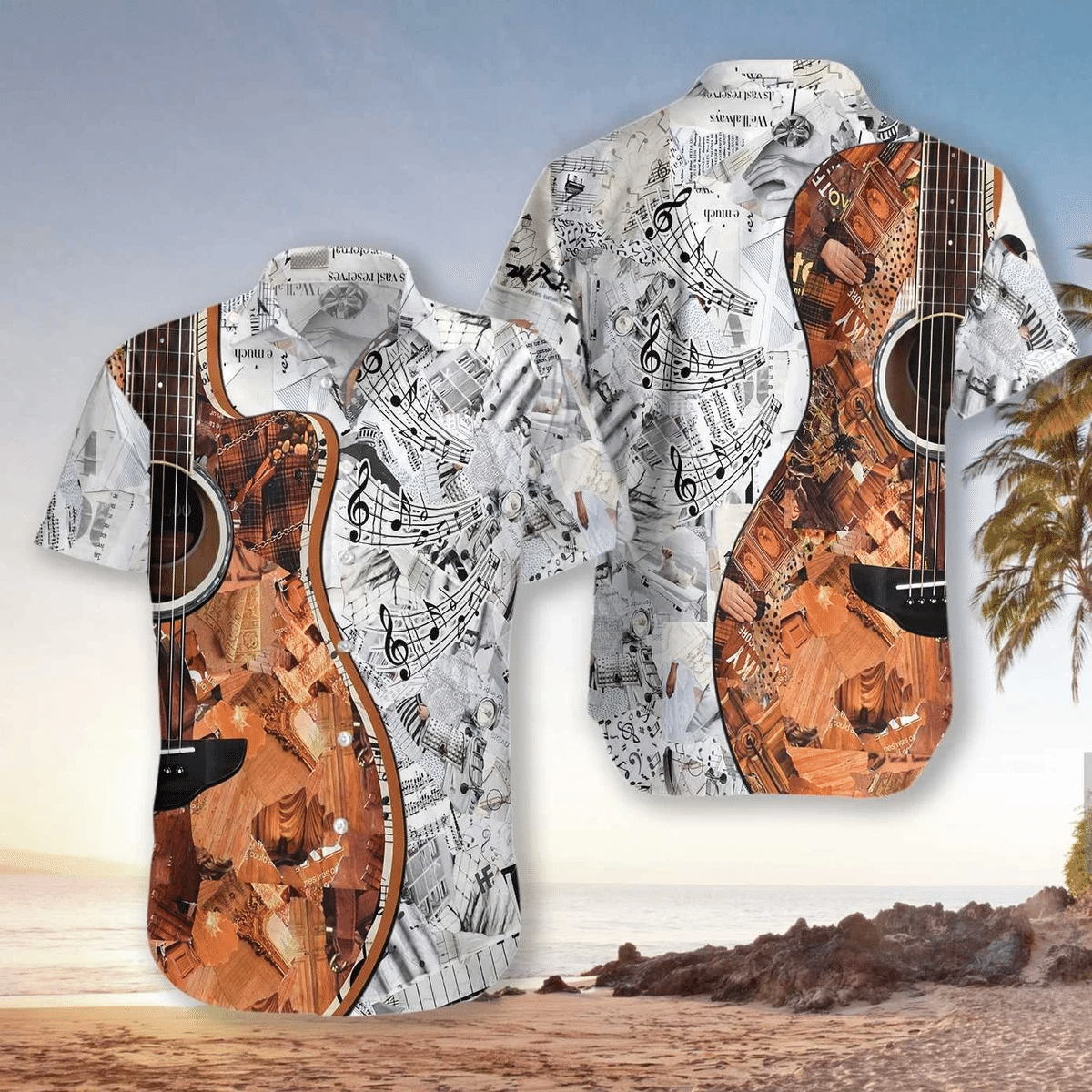 Guitar Hawaiian Shirt