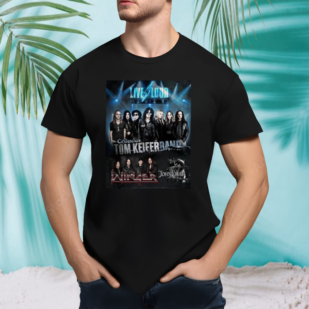 Keifer Band Tour 2023 poster shirt