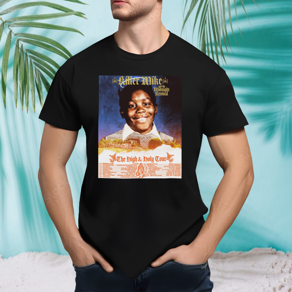 Killer Mike Tour 2023 poster shirt