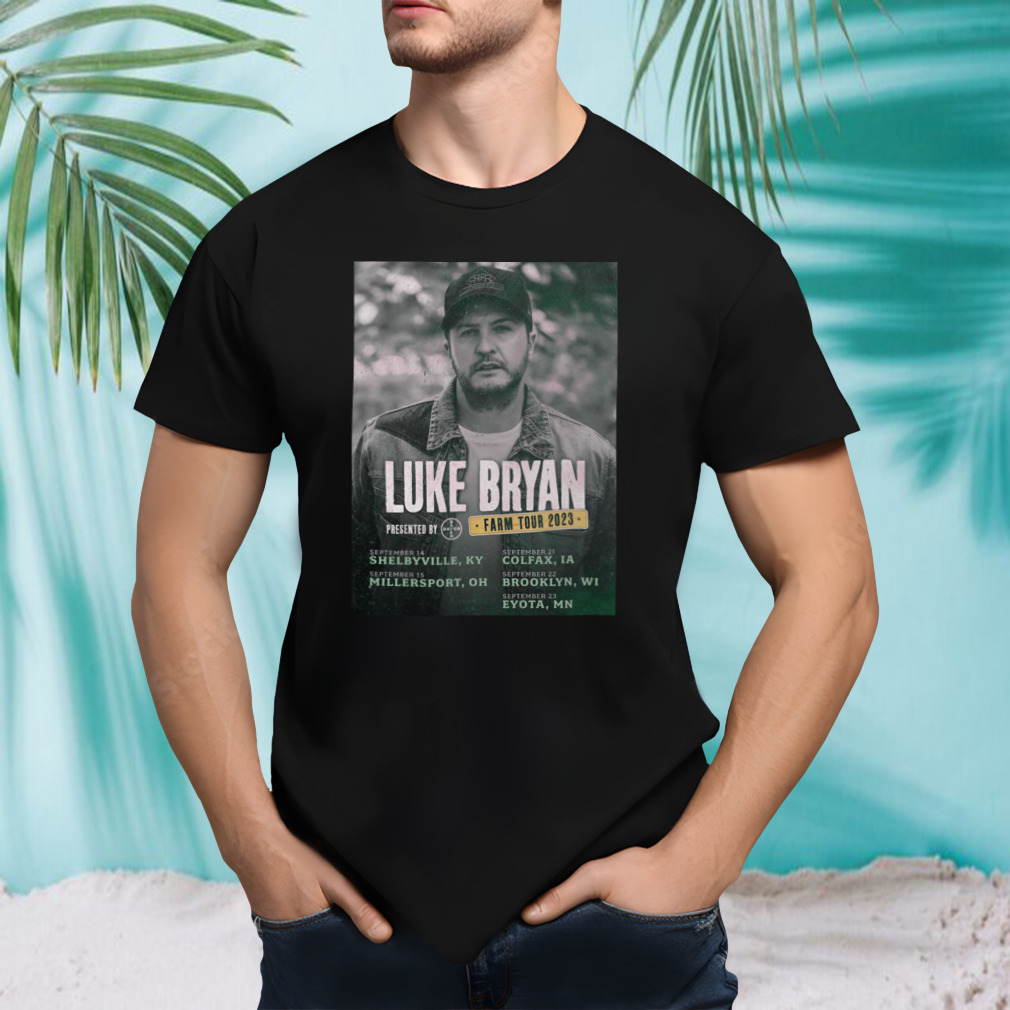 Luke Bryan tour 2023 poster Tshirt