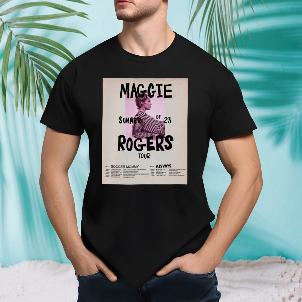 Maggie Rogers Tour 2023 poster shirt