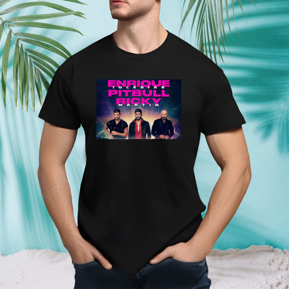 Pitbull Ricky tour 2023 poster shirt