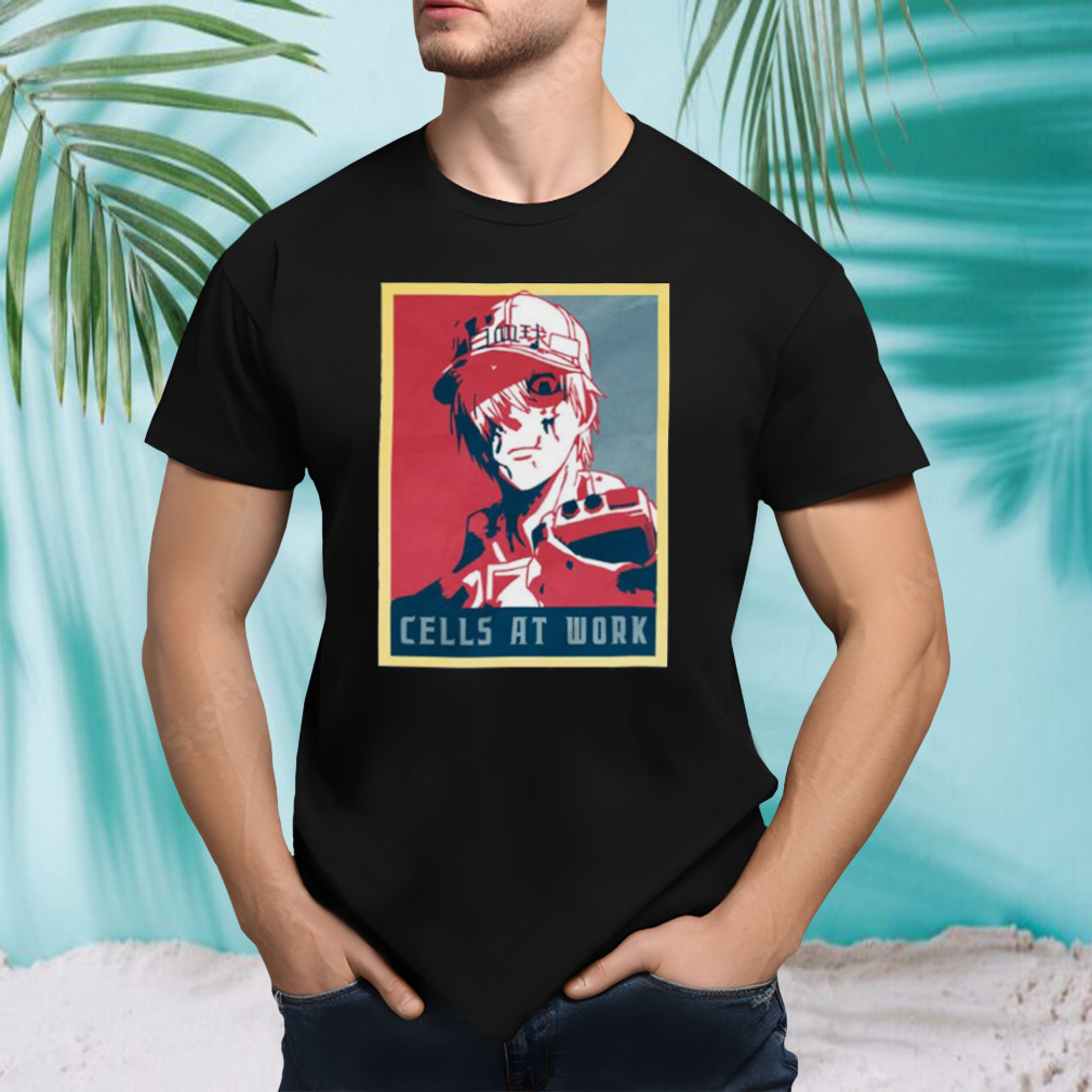 While Blood Cell Cells At Work Political Anime shirt