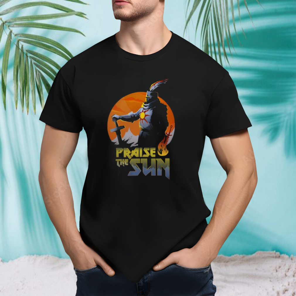 Sunset Art Game Dark Souls shirt