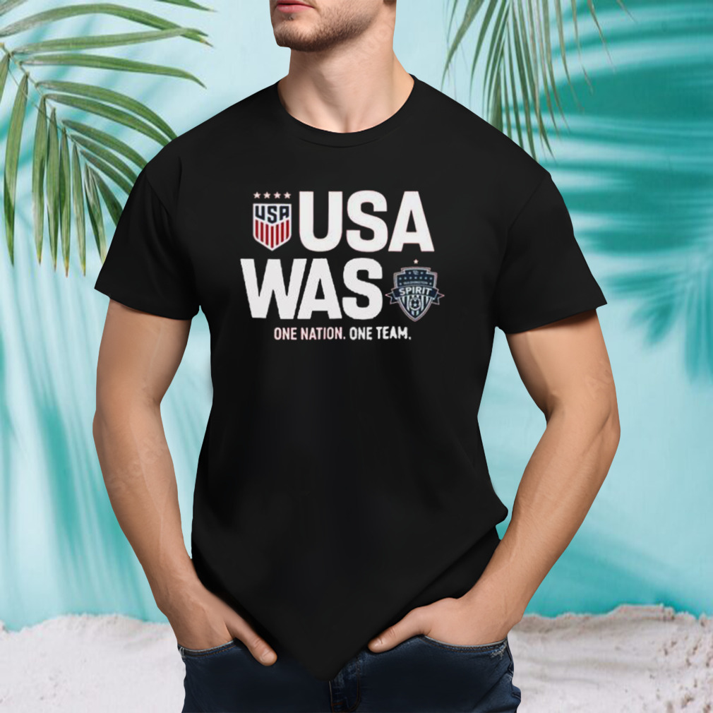 Usa Was One Nation One Team Shirt