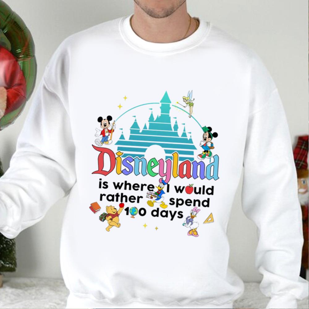 100 Days Of School Shirt, Mickey And Friends 100Th Day Of School, 100Th Day Of School Teacher Shirt