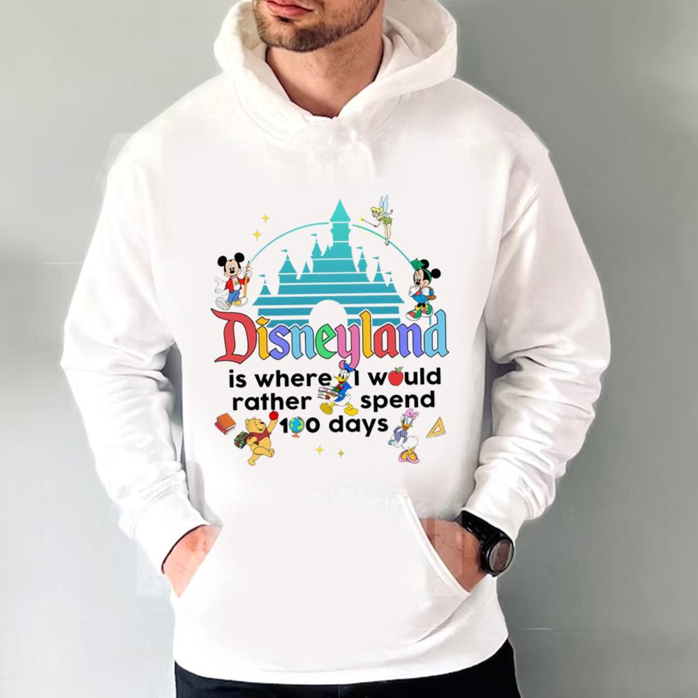 100 Days Of School Shirt, Mickey And Friends 100Th Day Of School, 100Th Day Of School Teacher Shirt