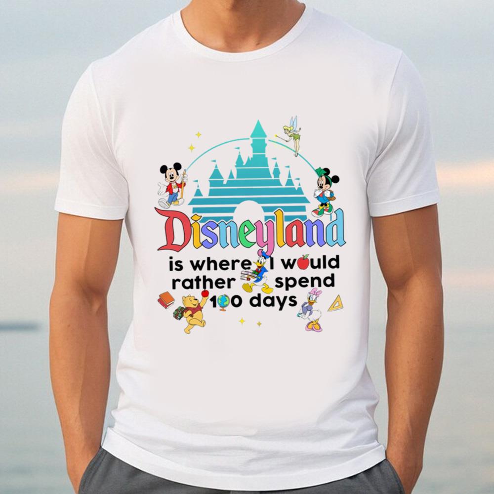 100 Days Of School Shirt, Mickey And Friends 100Th Day Of School, 100Th Day Of School Teacher Shirt