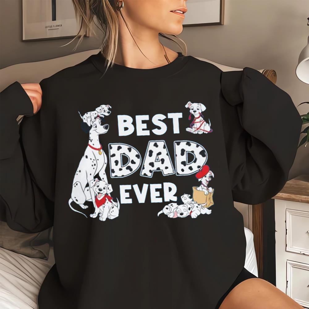 101 Dalmatians Best Dad Best Mom Ever Shirt, Pongo And Perdita Shirt