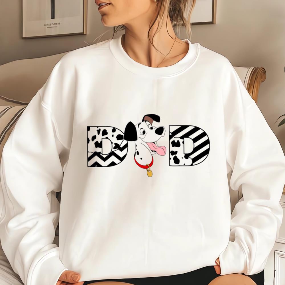 101 Dalmatians Pongo Perdita Dad Shirt, Disney Dogs Matching T-shirt