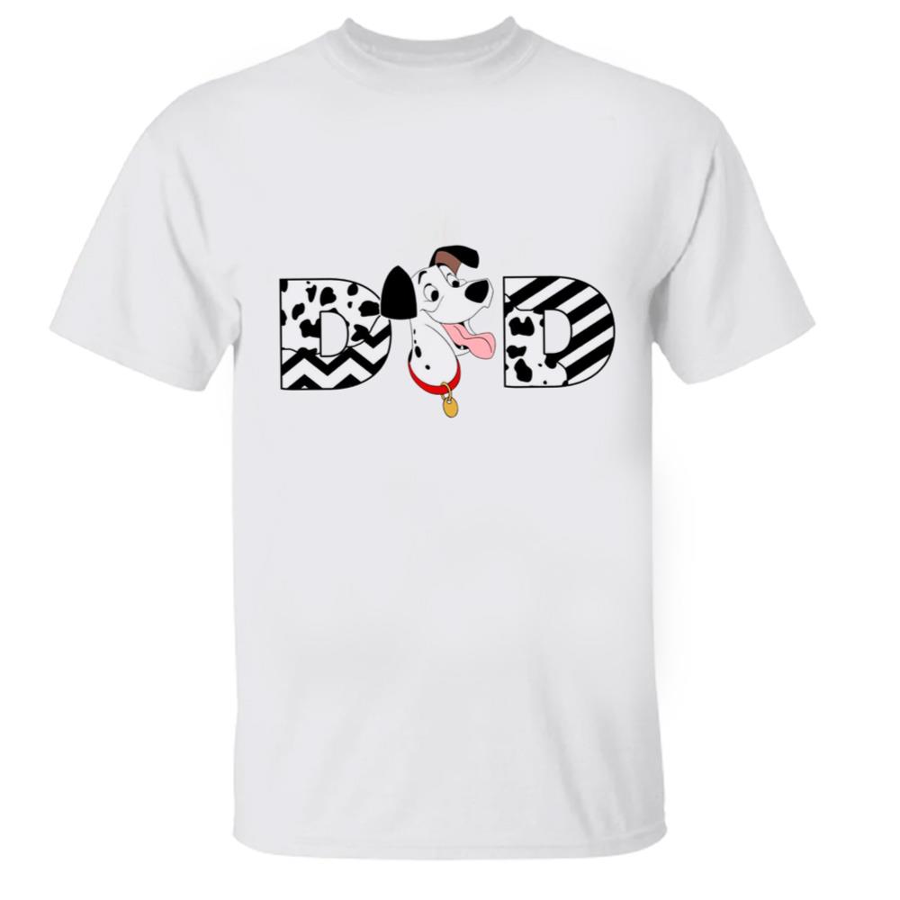 101 Dalmatians Pongo Perdita Dad Shirt, Disney Dogs Matching T-shirt
