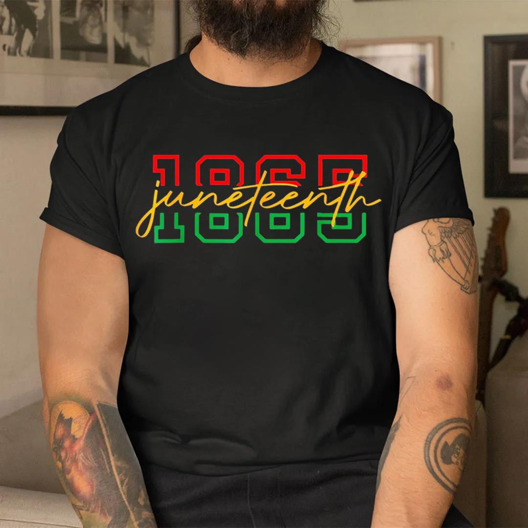 1865 Juneteenth Celebrate African American Freedom Day Women Vintage T-Shirt