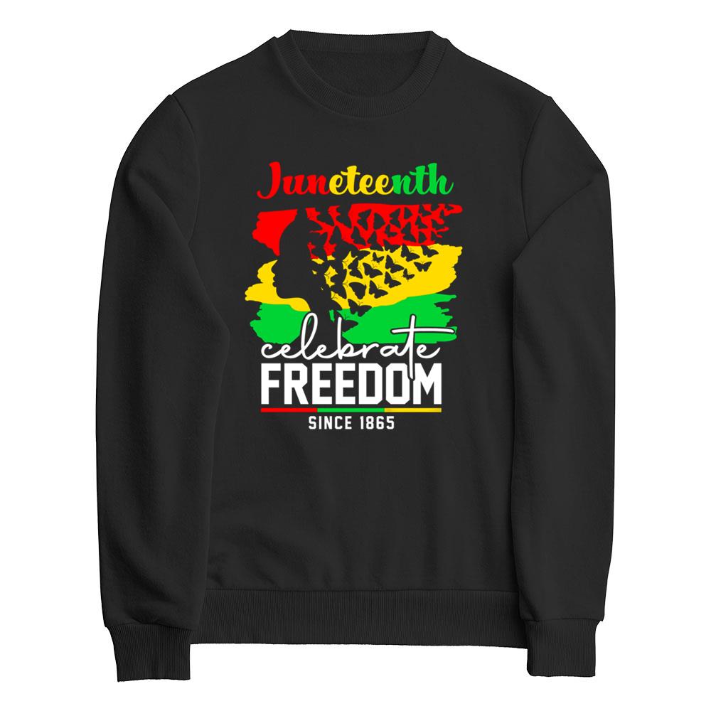 1865 Juneteenth Celebrate Black Women African Freedom Day T-Shirt