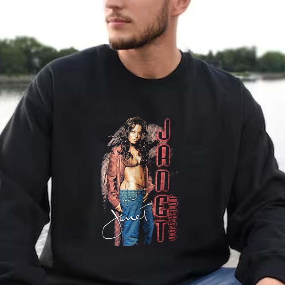 1990s Janet Jackson Concert Tour T-Shirt