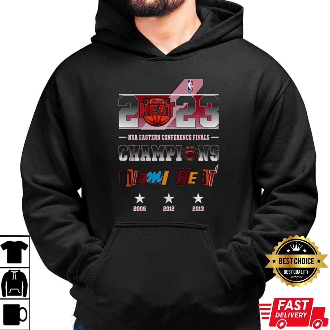 2023 NBA Eastern Conference Finals Champions Miami Heat T-shirt