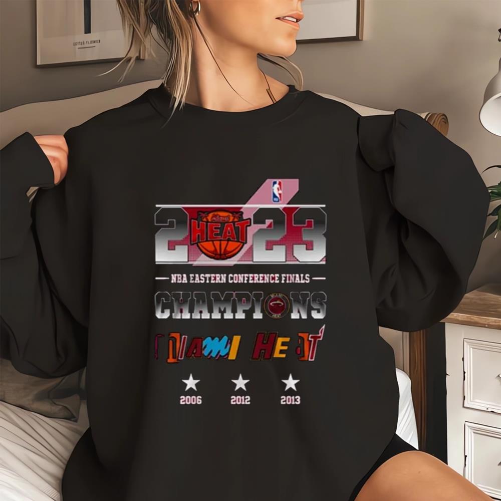 2023 NBA Eastern Conference Finals Champions Miami Heat T-shirt