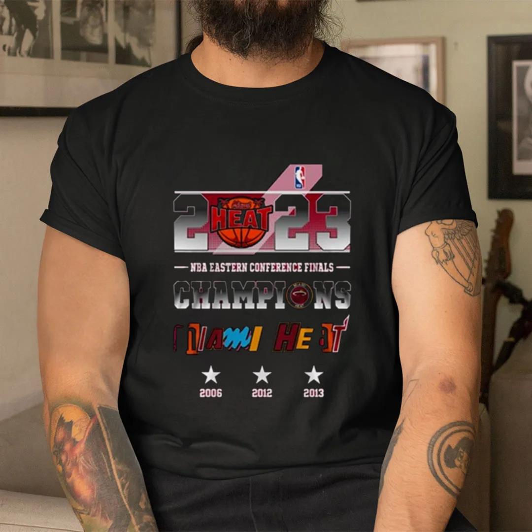 2023 NBA Eastern Conference Finals Champions Miami Heat T-shirt