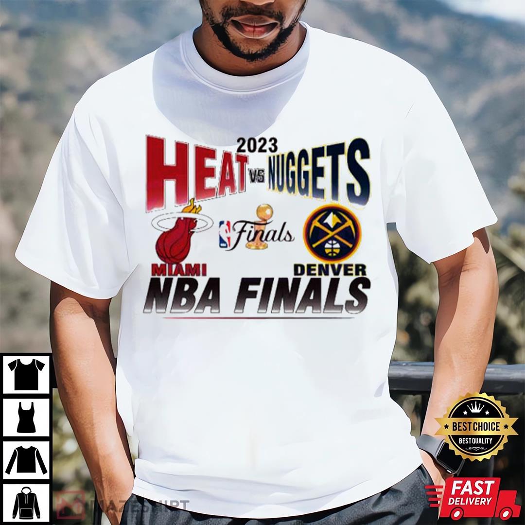 2023 Nba Finals Denver Nuggets Vs Miami Heat Shirt