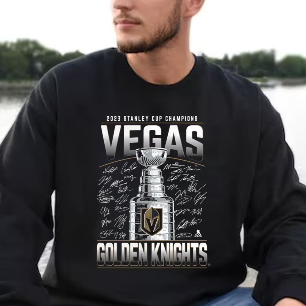 2023 Stanley Cup Champions Vegas Golden Knights Signature T-shirt