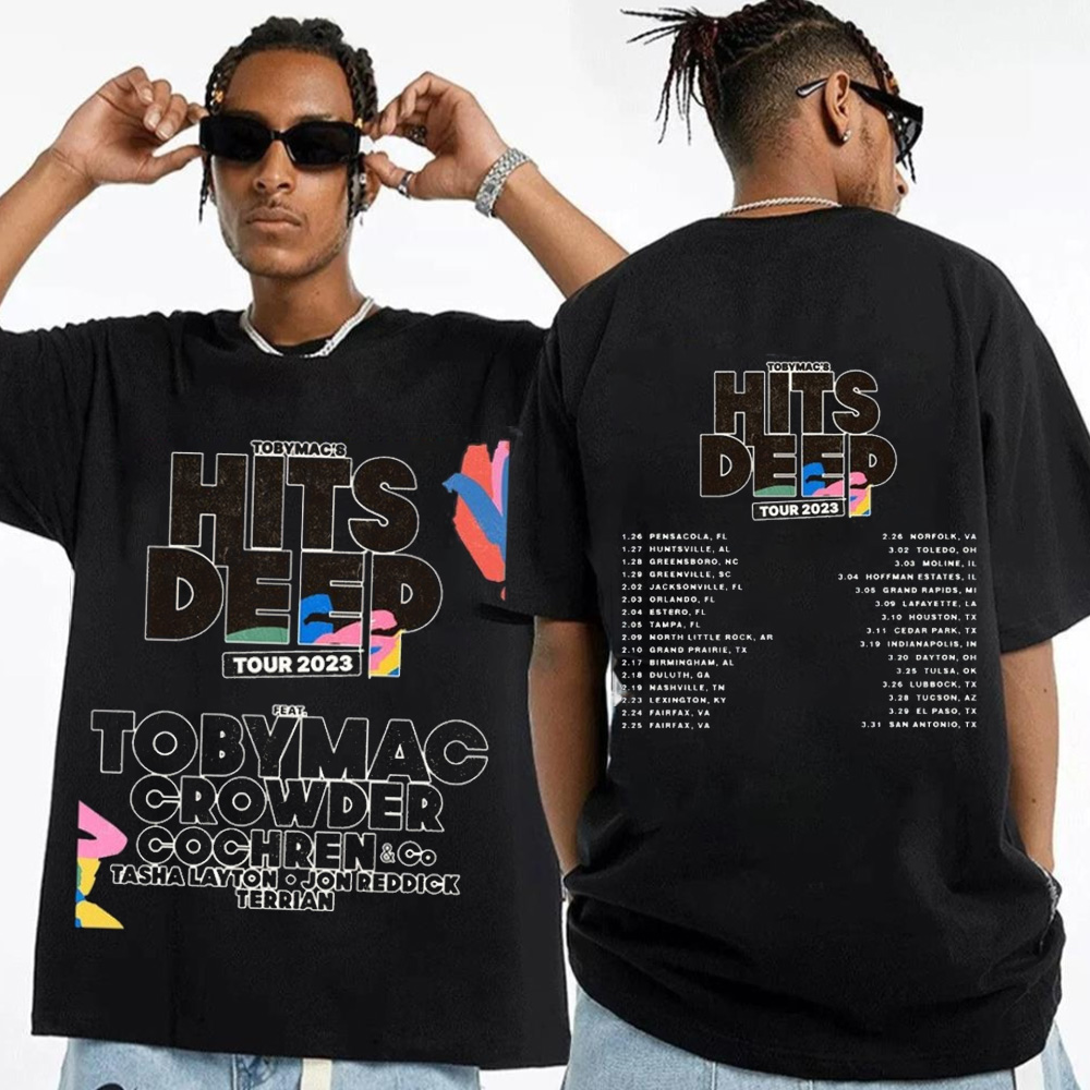 2023 TobyMac Hits Deep Tour T-Shirt, TobyMac Tour 2023 T-Shirt, TobyMac T-Shirt, Tour Lovers Shirt