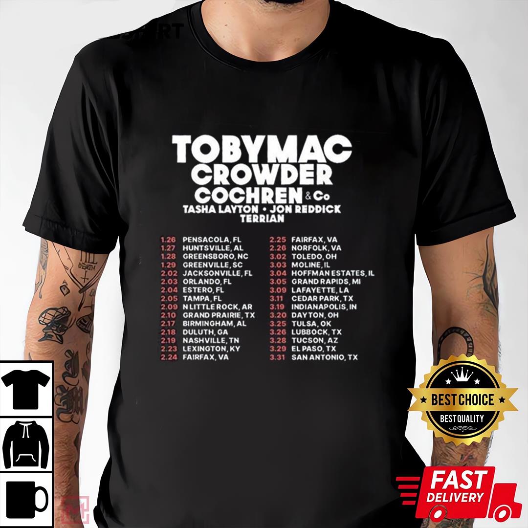 2023 Tobymac Hits Deep America Tour Shirt T-Shirt Unisex